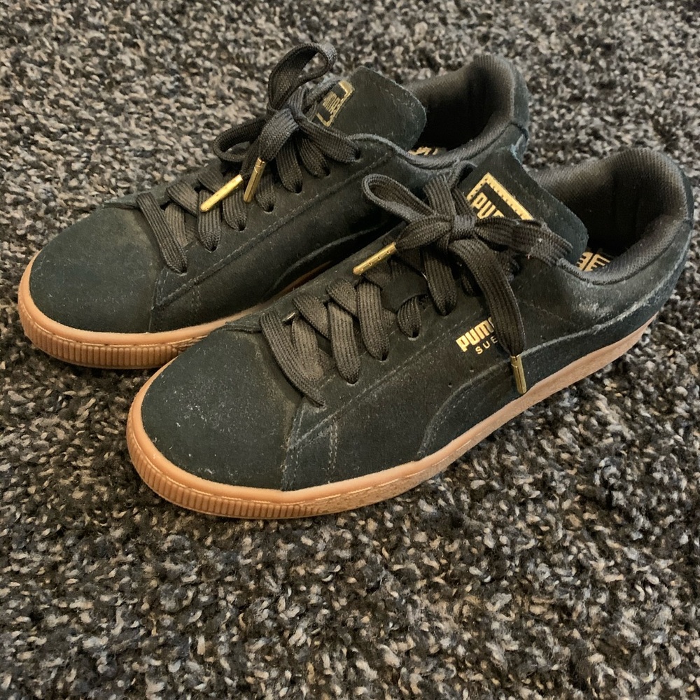 Puma black shoes